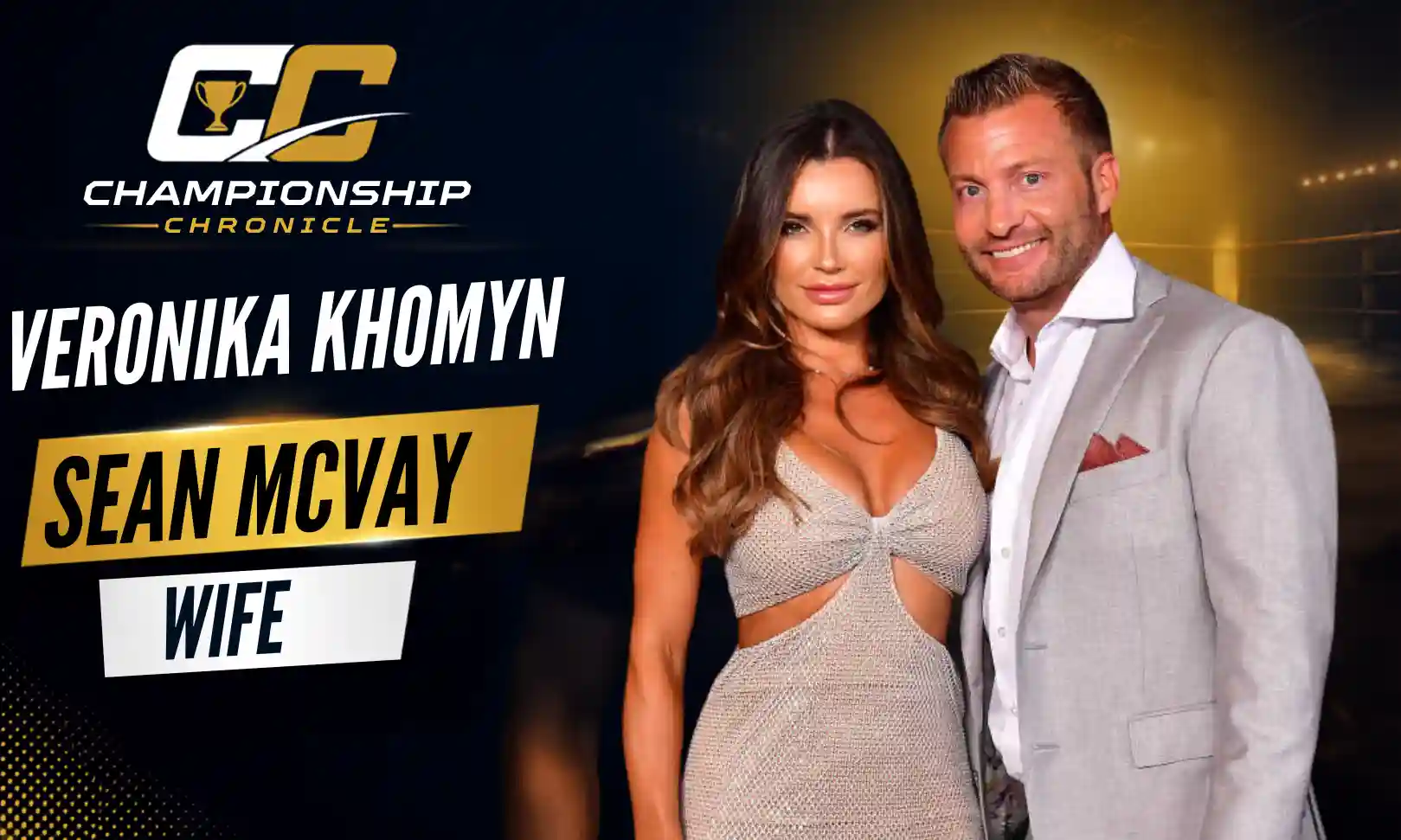 Sean McVay Wife: Veronika Khomyn Age, Career and Facts